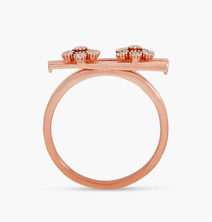 The Twin Flower Ring